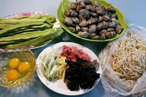 蛤面的做法图解1