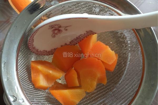 红萝卜米糊的做法图解3