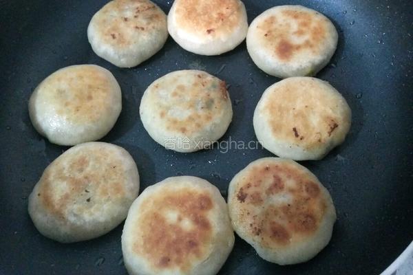 青菜馅饼的做法图解11