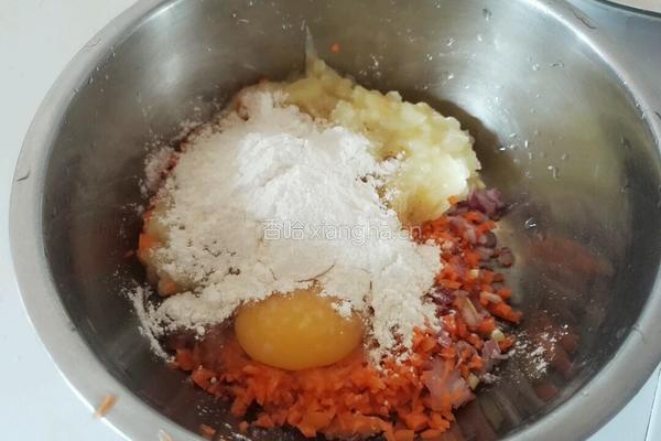 芝麻土豆饼的做法图解6
