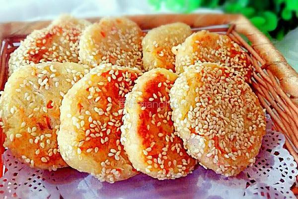 芝麻土豆饼的做法图解12