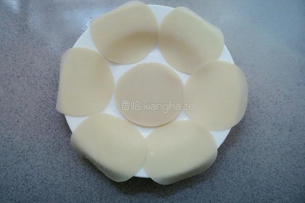 饺子皮蛋挞的做法图解1