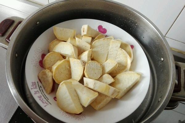 红薯豆沙糯米滋的做法图解2