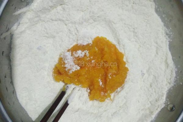 话梅南瓜发糕的做法图解5