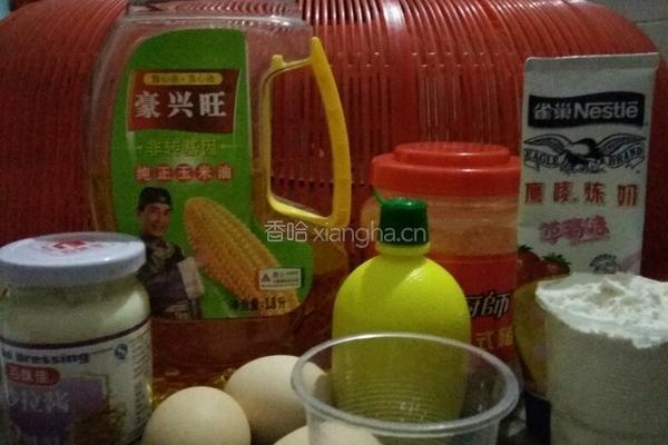 三明治肉松蛋糕的做法图解1