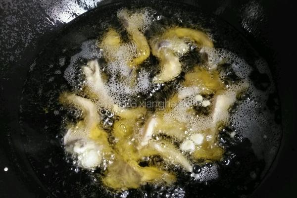 炸蘑菇的做法图解6