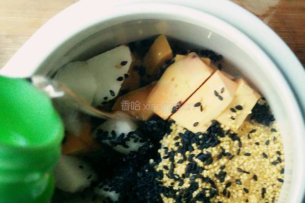 红薯山药小米粥的做法图解6