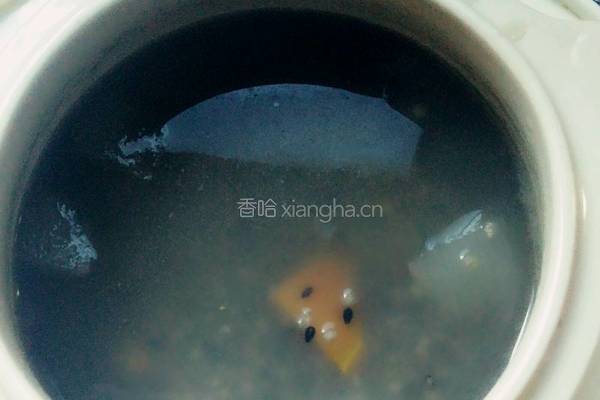 红薯山药小米粥的做法图解8