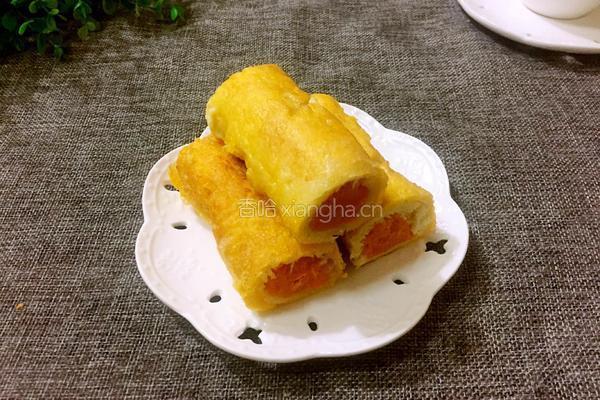红薯吐司卷的做法图解11