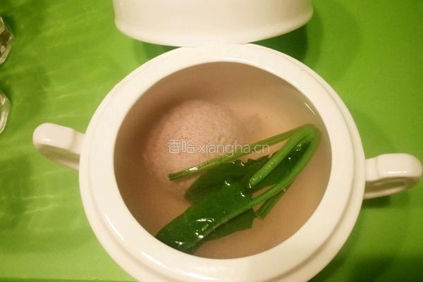 牛肉丸鸡汤的做法图解3