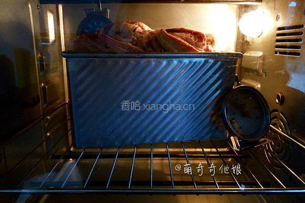 大理石纹豆沙土司的做法图解21