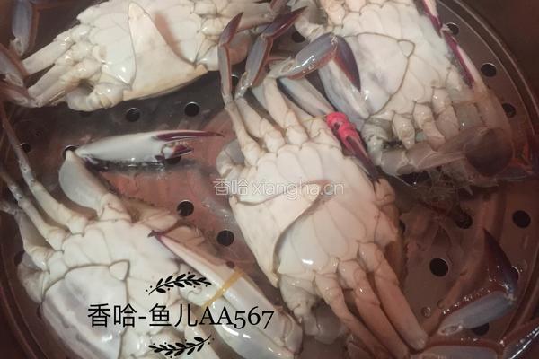 清蒸梭子蟹的做法图解2