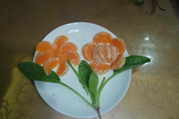 橘子花的做法图解2