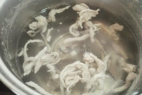榨菜肉丝汤的做法图解5
