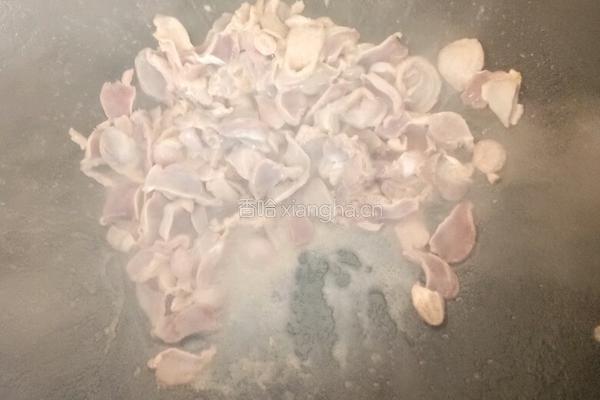 爆炒鸡胗的做法图解3