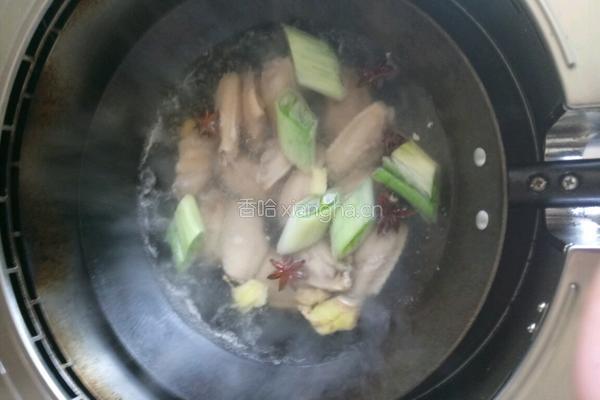 红烧鸡翅卤鸡蛋的做法图解4