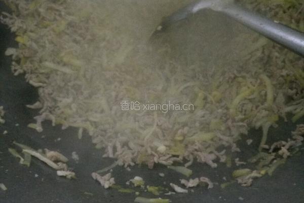 榨菜肉丝的做法图解6