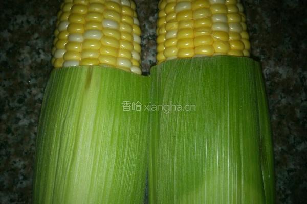 鲜榨玉米汁的做法图解1