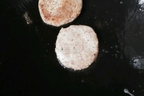 豆渣陷的豆渣饼的做法图解2