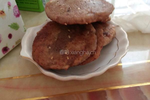 豆渣陷的豆渣饼的做法图解3