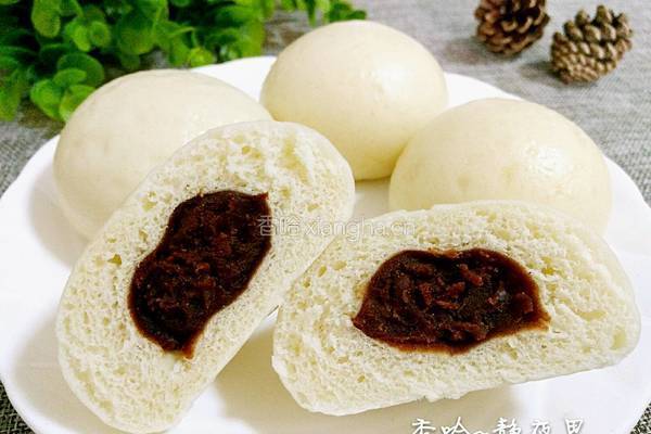 豆沙馅包子的做法图解21