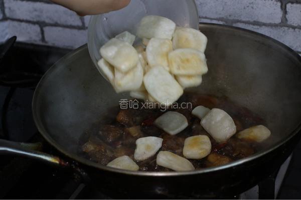 排骨烧年糕的做法图解7