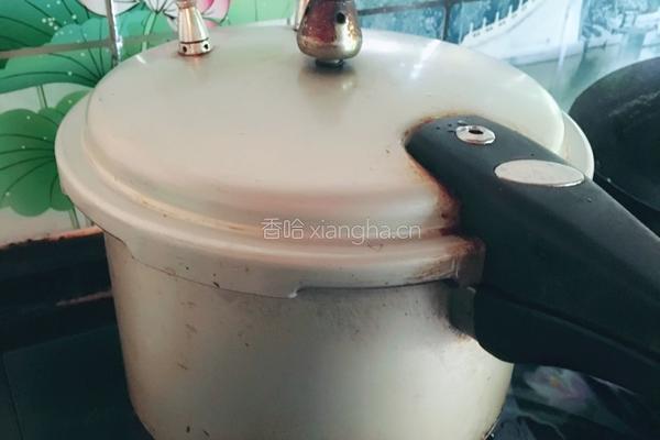 枸杞排骨炖海带结的做法图解4