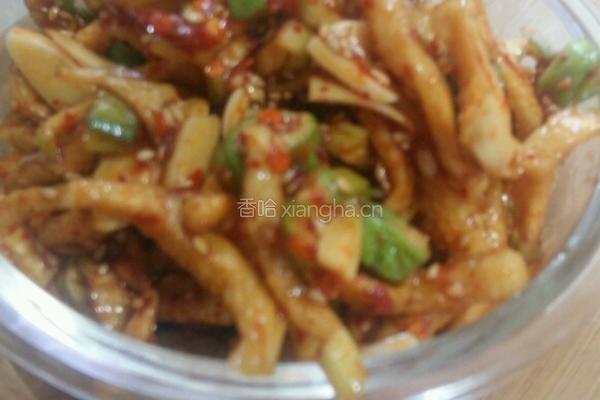 脆辣萝卜干的做法图解3