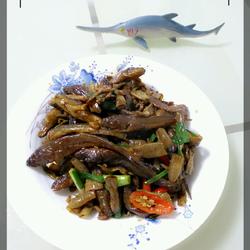 干豆角炒小鱼干的做法[图]
