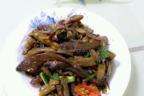 干豆角炒小鱼干的做法图解5