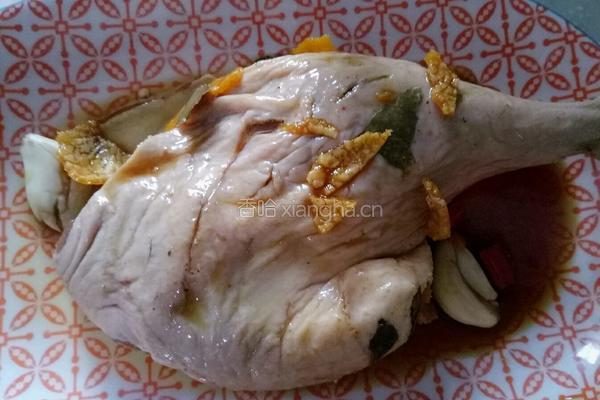 面包机烤鸭腿的做法图解1