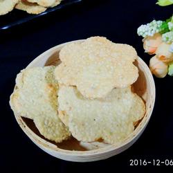 芝麻薄脆饼（无油无糖）的做法[图]