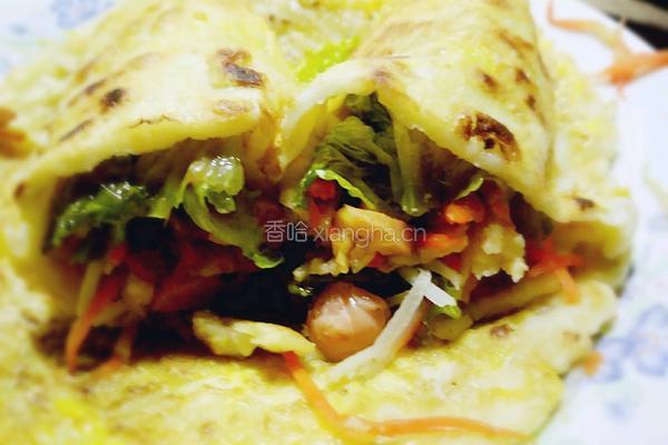 鸡蛋灌饼的做法图解5