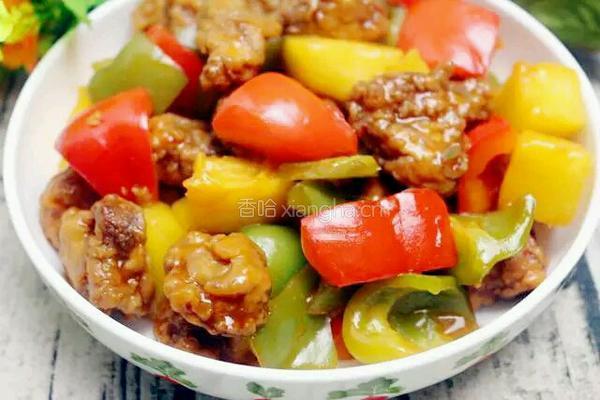 菠萝咕噜肉的做法图解19