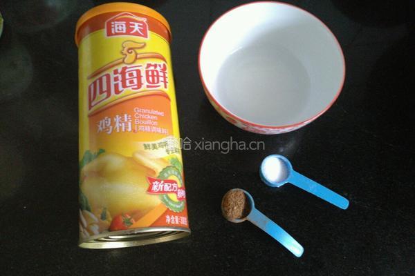 蒜苔炒肉片的做法图解2