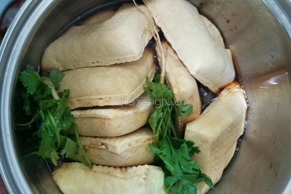 自制酿豆干的做法图解3