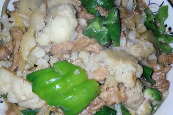 花菜青椒肉片的做法图解10