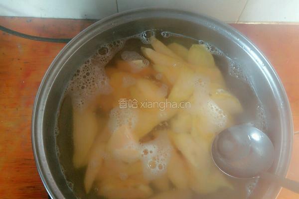 红薯番薯粉糖水的做法图解4