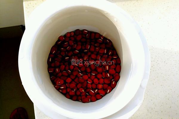 红豆沙芋圆甜品#年夜饭甜品的做法图解2