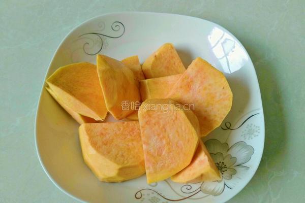 红薯芝士饼的做法图解1
