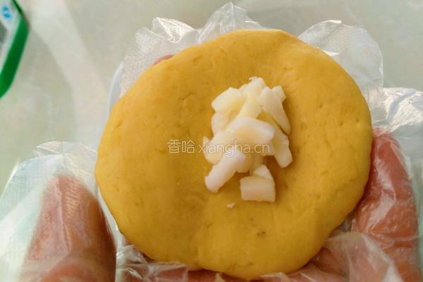 红薯芝士饼的做法图解8