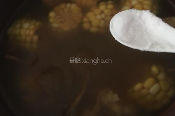 虫草花玉米龙骨汤的做法图解5