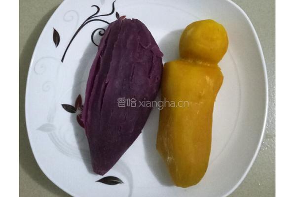 双色玫瑰馒头的做法图解3