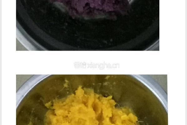 双色玫瑰馒头的做法图解4