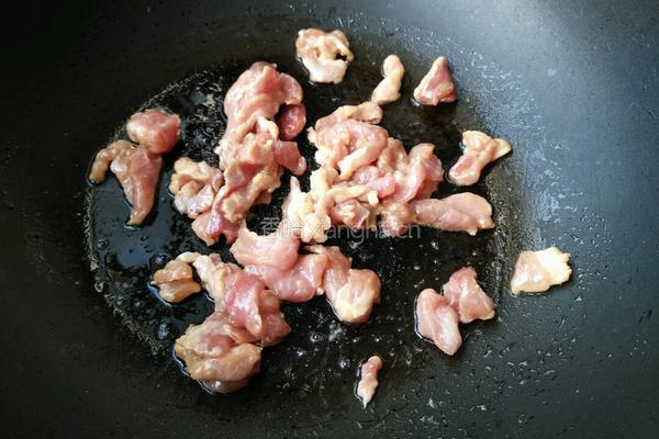 西兰花炒肉片的做法图解7