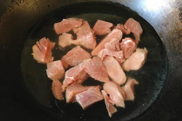 自制猪肉松的做法图解3