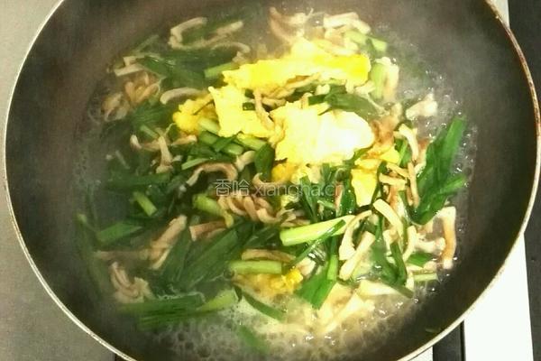 香菇梗炒鸡蛋的做法图解10