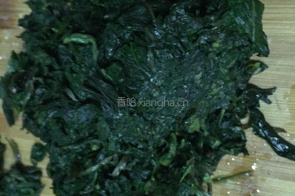 凉拌婆婆丁的做法图解4