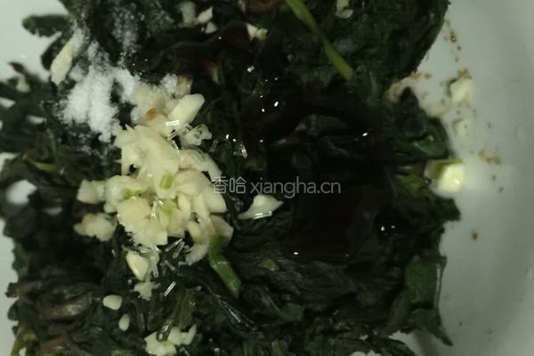 凉拌婆婆丁的做法图解10