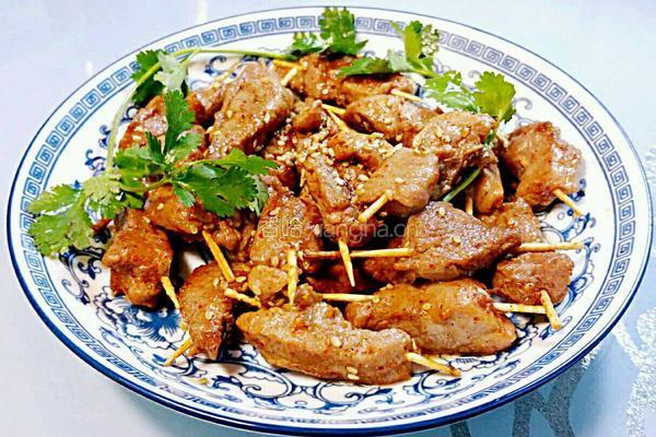 牙签肉的做法图解10